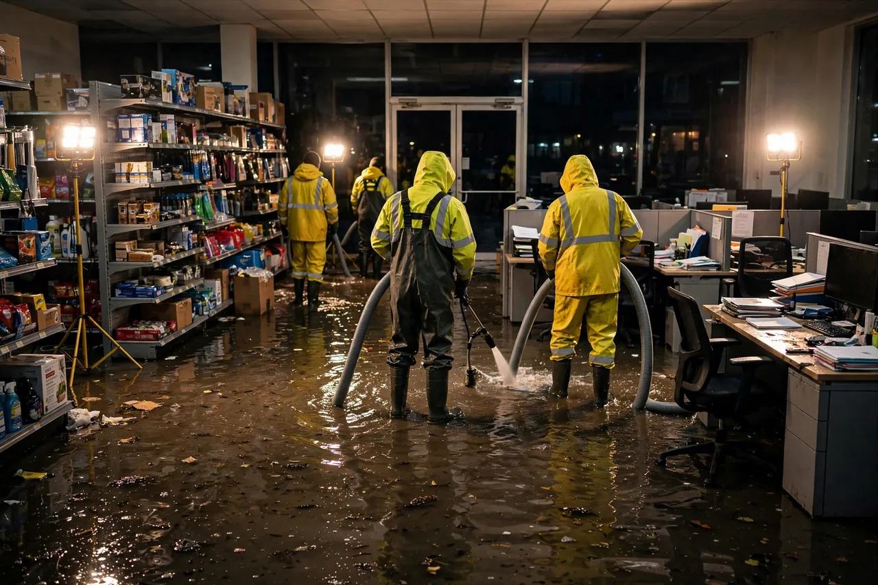Commercial Flood Cleanup — guide