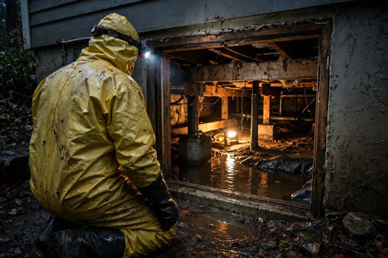 Flooded Crawl Space Cleanup — guide