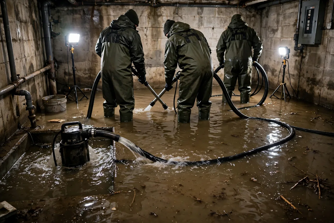 How To Clean A Flooded Basement — guide