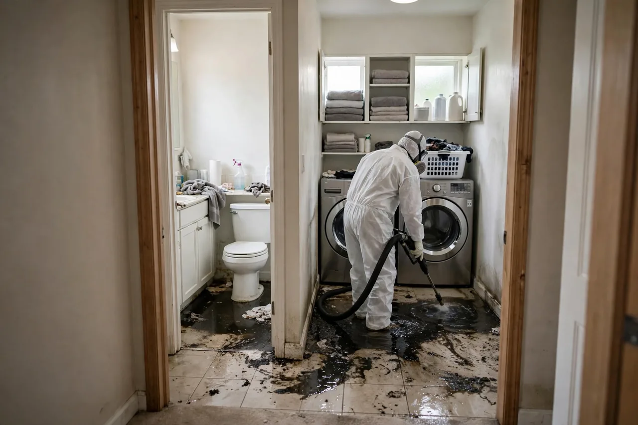 Sewage Backup After A Flood — guide